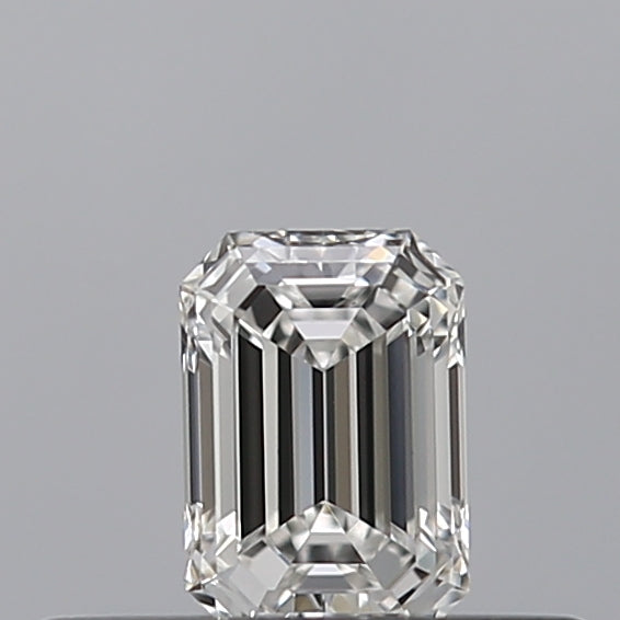 0.25 carat Emerald diamond F VVS1 