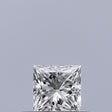 0.23 carat Princess diamond F VVS1 