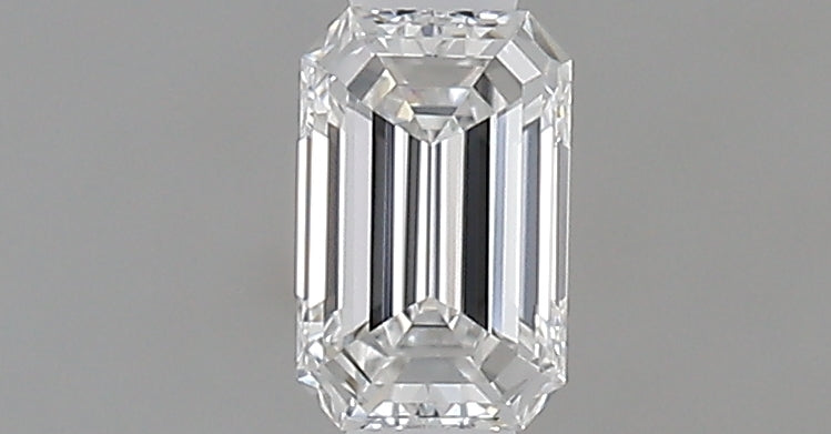 0.28 carat Emerald diamond D VVS1 