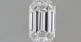 0.28 carat Emerald diamond D VVS1 