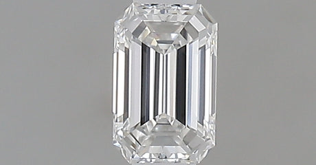 0.28 carat Emerald diamond D VVS1 