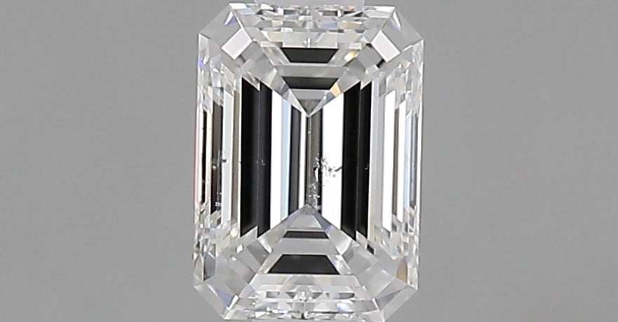 0.60 carat Emerald diamond D SI2 