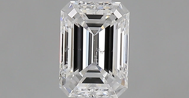 0.60 carat Emerald diamond D SI2 