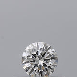 0.18 carat Round diamond E  VVS2 Excellent