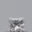 0.23 carat Princess diamond D VS2 