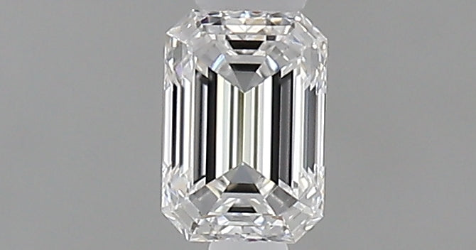 0.23 carat Emerald diamond D  VVS1