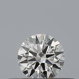0.19 carat Round diamond F  VVS1 Excellent