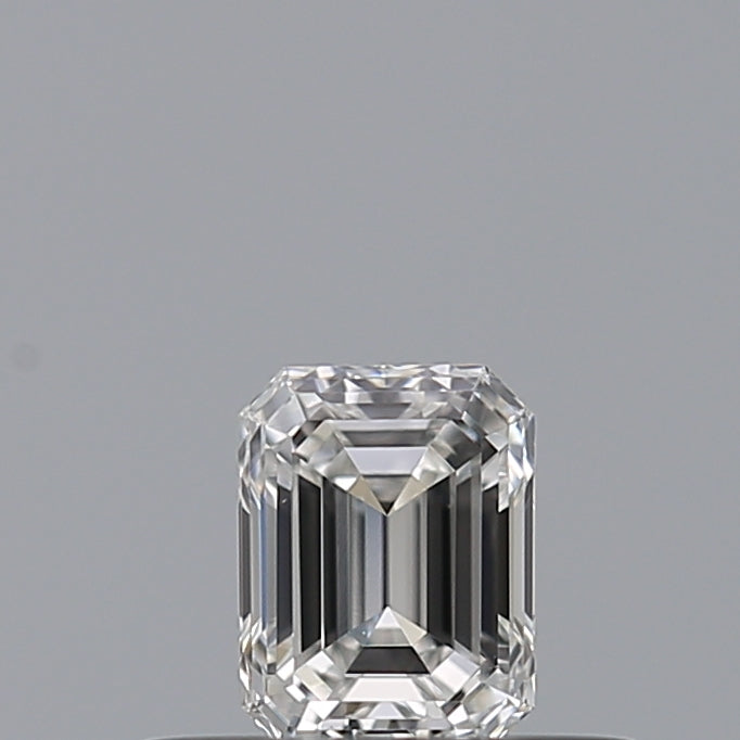 0.25 carat Emerald diamond F  VVS2