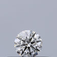 0.21 carat Round diamond E IF Excellent