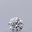 0.18 carat Round diamond E VVS2 Excellent