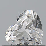 0.46 carat Heart diamond D  VVS2