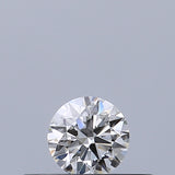 0.18 carat Round diamond E VVS2 Excellent