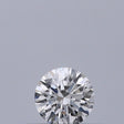 0.18 carat Round diamond F IF Excellent
