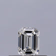 0.25 carat Emerald diamond G VVS1 