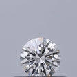 0.24 carat Round diamond E VVS2 Excellent