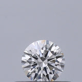 0.24 carat Round diamond E VVS2 Excellent