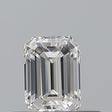 0.25 carat Emerald diamond F VVS2 