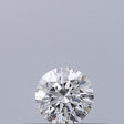 0.19 carat Round diamond E VVS1 Excellent