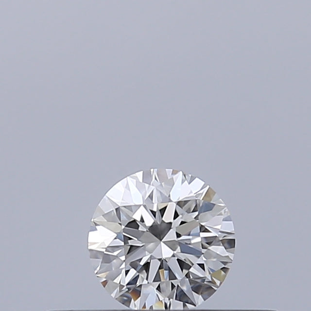 0.19 carat Round diamond E VVS1 Excellent