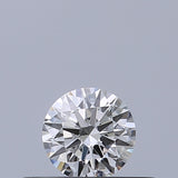 0.26 carat Round diamond E IF Excellent