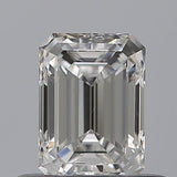 0.50 carat Emerald diamond D VS2 
