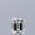 0.25 carat Emerald diamond F VVS2 