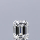 0.25 carat Emerald diamond F VVS2 