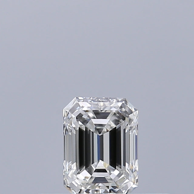 0.25 carat Emerald diamond F VVS2 