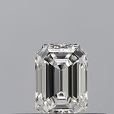 0.25 carat Emerald diamond F VVS1 