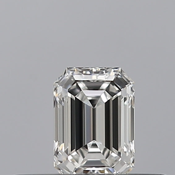 0.25 carat Emerald diamond F VVS1 