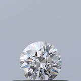 0.25 carat Round diamond F VVS2 Excellent
