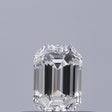 0.30 carat Emerald diamond E VVS2 
