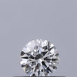 0.21 carat Round diamond F VVS2 Excellent
