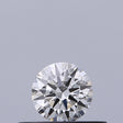 0.24 carat Round diamond F VVS2 Excellent