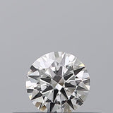 0.18 carat Round diamond D  VVS2 Excellent