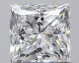 0.81 carat Princess diamond D VS2 
