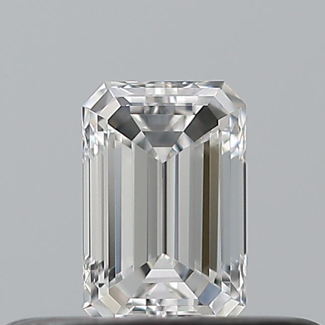 0.23 carat Emerald diamond F VVS1 