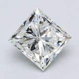 1.5 carat Princess diamond J  SI1