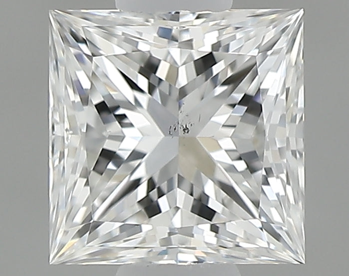 0.50 carat Princess diamond F  SI1 Excellent