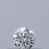 0.18 carat Round diamond E VVS2 Excellent