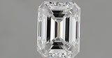 0.31 carat Emerald diamond E  VVS2