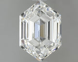 1.04 carat Hexagonal diamond H VS1 