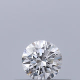 0.23 carat Round diamond D VVS2 Excellent