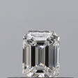 0.25 carat Emerald diamond E VS2 
