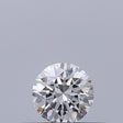 0.22 carat Round diamond D IF Excellent