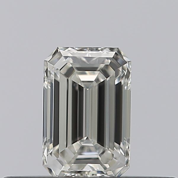 0.25 carat Emerald diamond F  VVS1