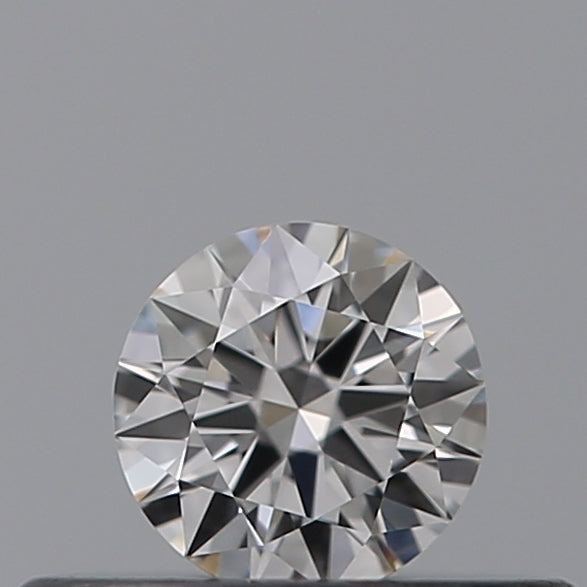 0.18 carat Round diamond F  IF Excellent