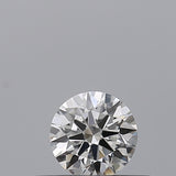 0.21 carat Round diamond F  IF Excellent