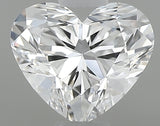 0.41 carat Heart diamond D  VVS2
