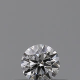 0.18 carat Round diamond E  VVS1 Excellent